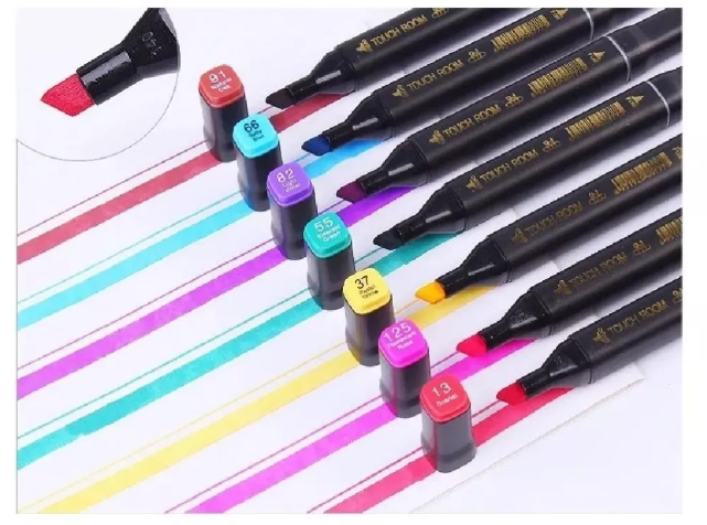 Marcadores Profesionales Touch – Set de 36 Colores Vibrantes